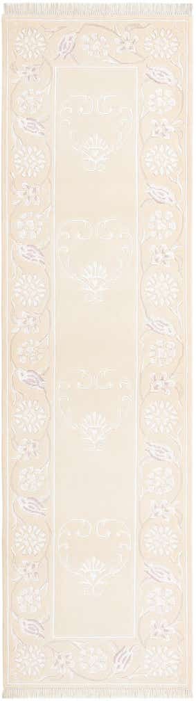 2' 9 x 9' 9 Hand Knotted Darya Wool Runner Rug