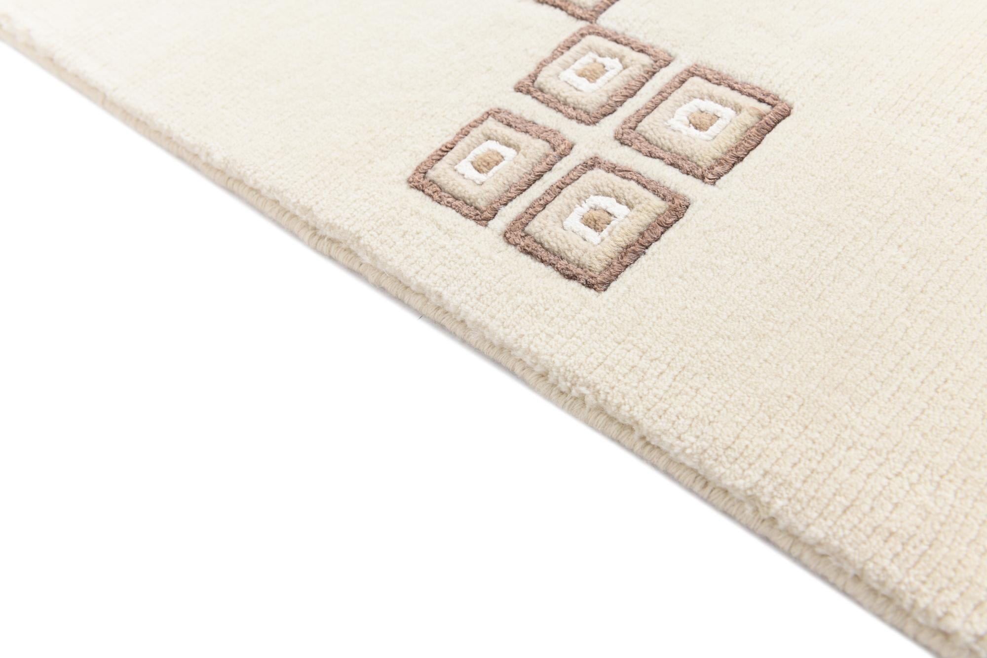 2' 7 x 9' 6 Hand Knotted Darya Wool Runner Rug