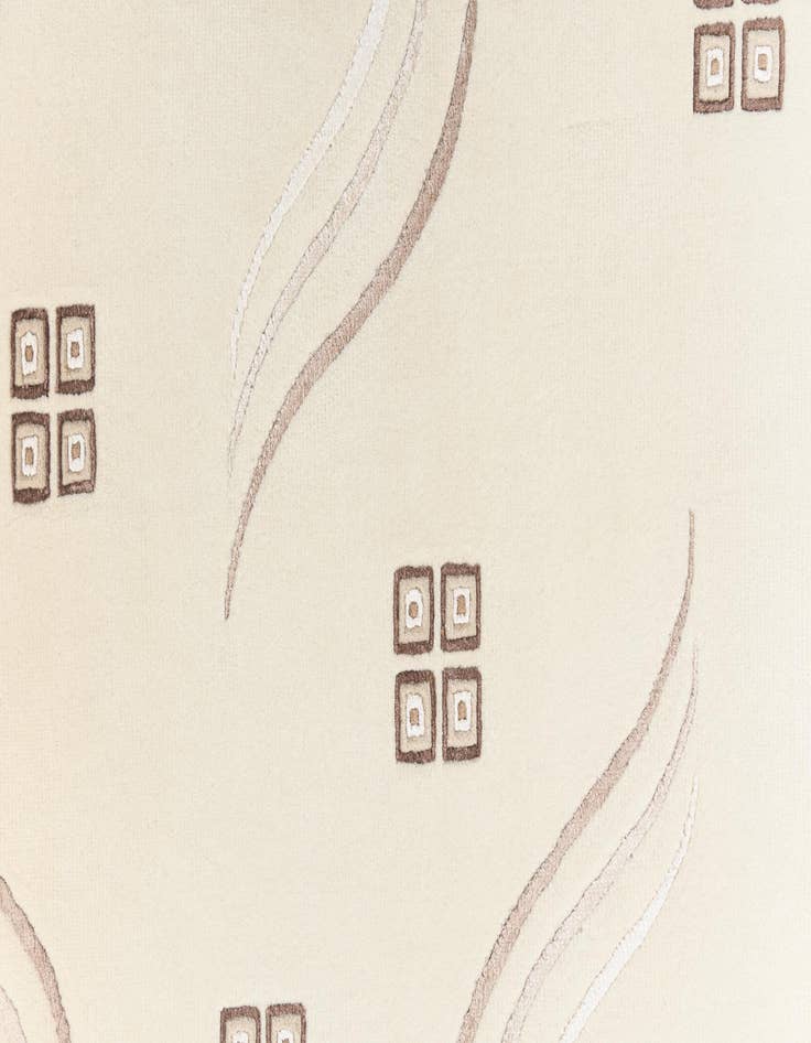 Detail image of 2' 7 x 9' 6  Hand Knotted Darya Wool Runner Rug