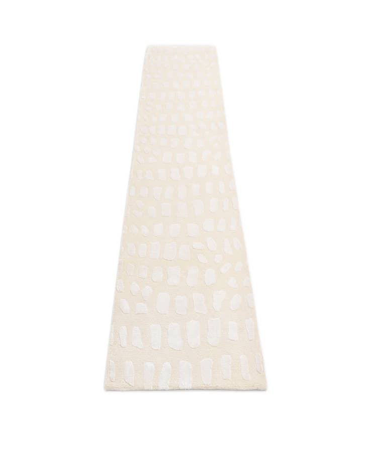 Detail image of 2' 8 x 9' 9  Hand Knotted Darya Wool Runner Rug