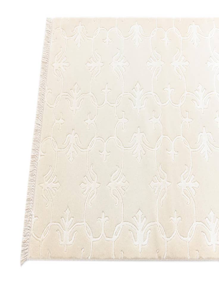 Detail image of 2' 8 x 9' 9  Hand Knotted Darya Wool Runner Rug