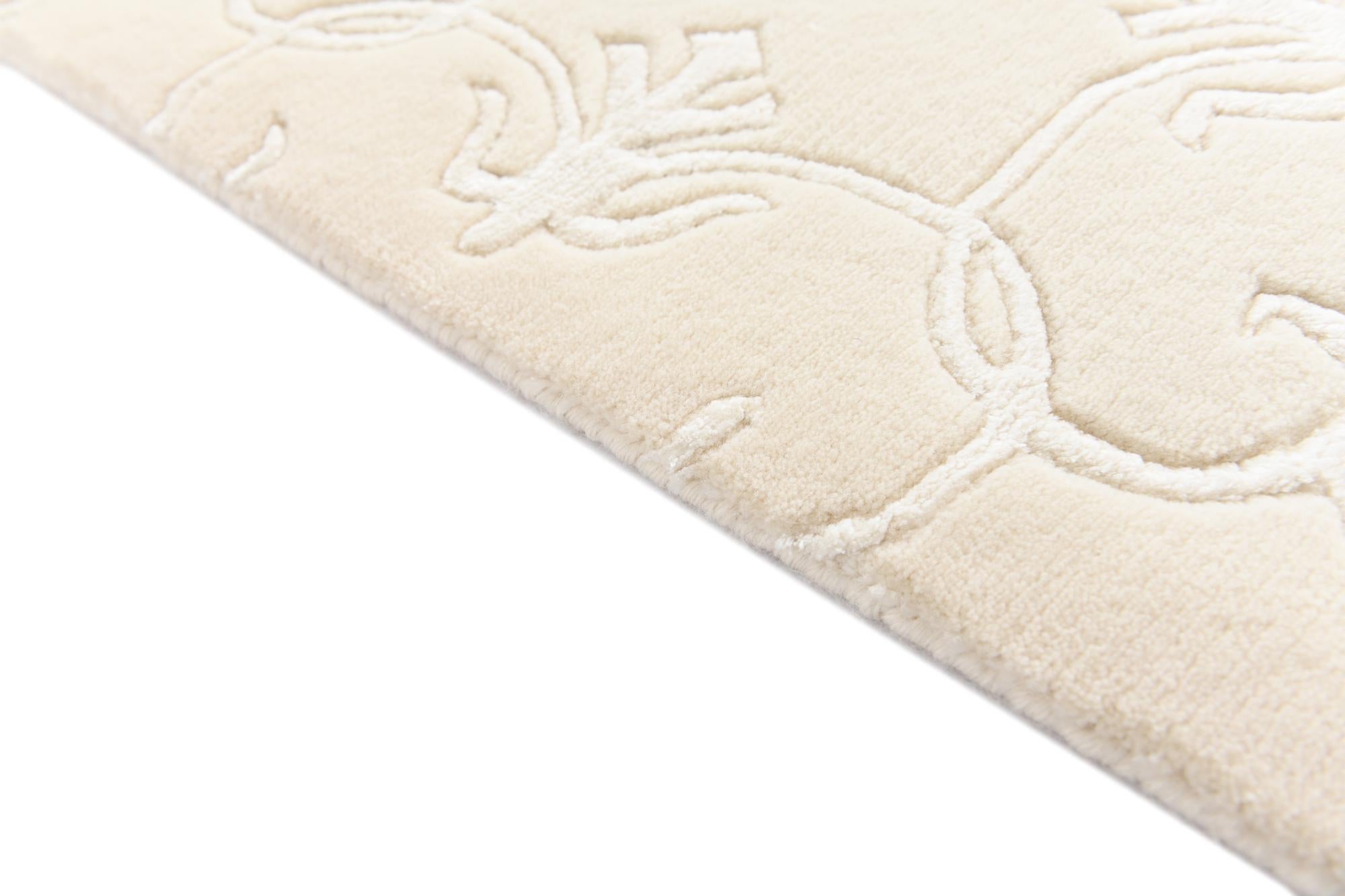 2' 8 x 9' 9 Hand Knotted Darya Wool Runner Rug