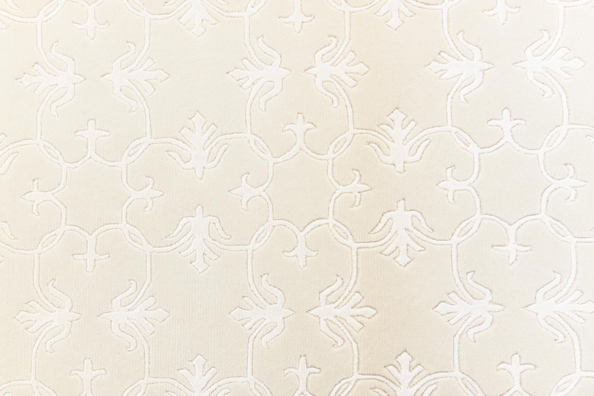 2' 8 x 9' 9 Hand Knotted Darya Wool Runner Rug
