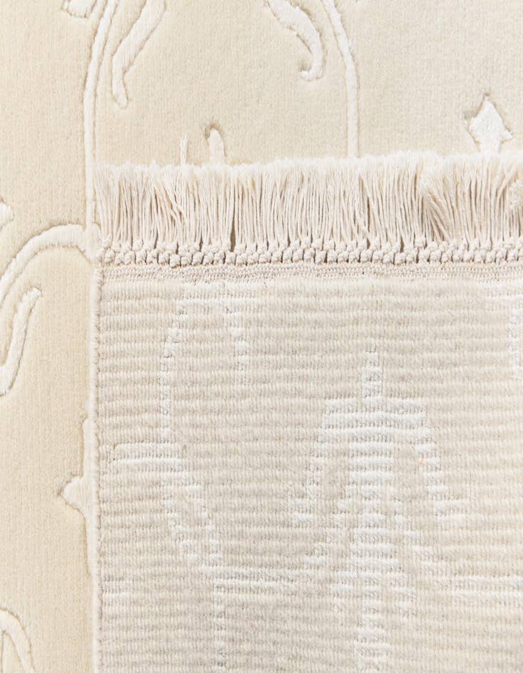 Detail image of 2' 8 x 9' 9  Hand Knotted Darya Wool Runner Rug