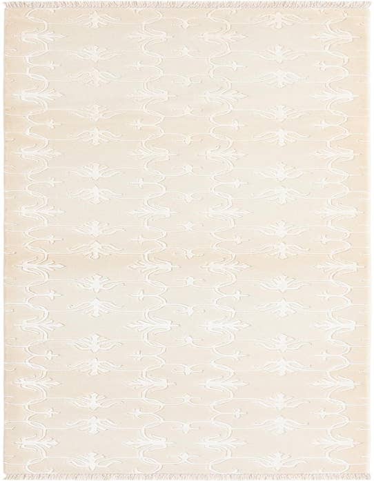 Detail image of 2' 8 x 9' 9 Hand Knotted Darya Wool Runner Rug