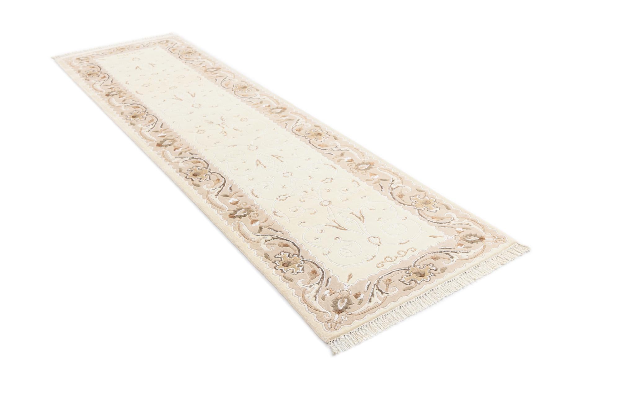 2' 10 x 9' 9 Hand Knotted Darya Wool Runner Rug