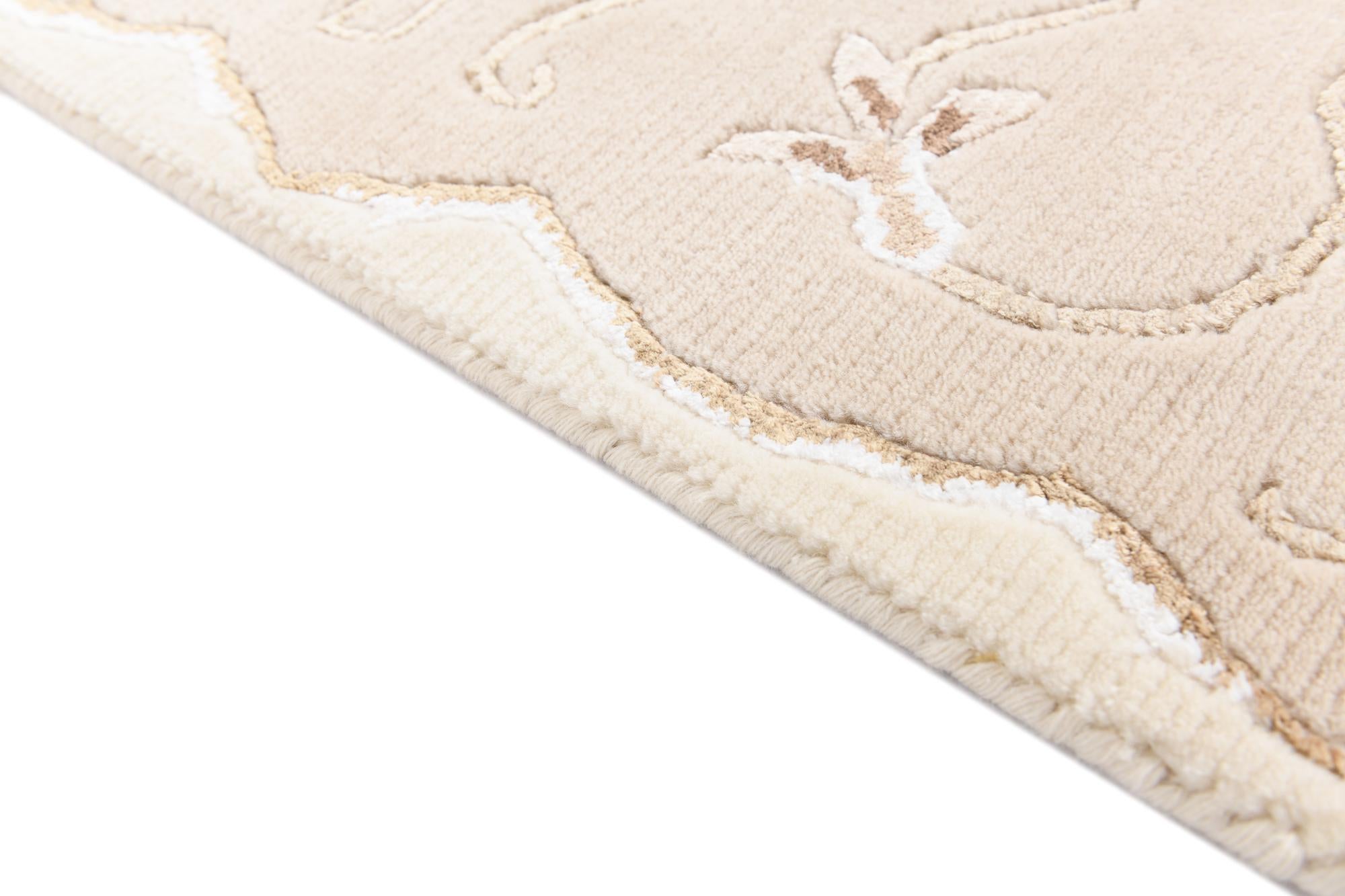 2' 7 x 10' Hand Knotted Darya Wool Runner Rug