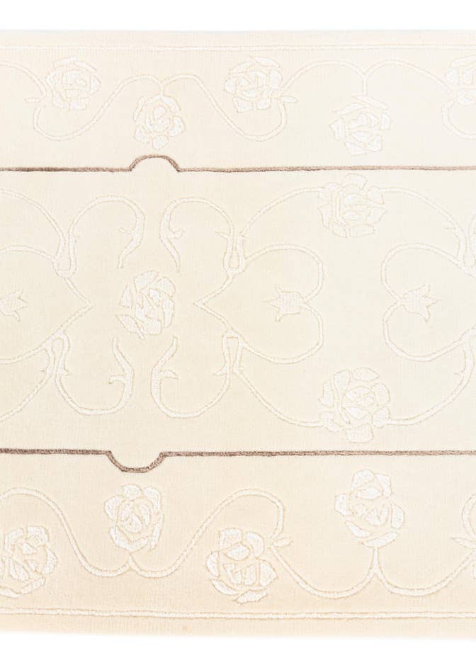 Detail image of 2' 9 x 9' 8 Hand Knotted Darya Wool Runner Rug