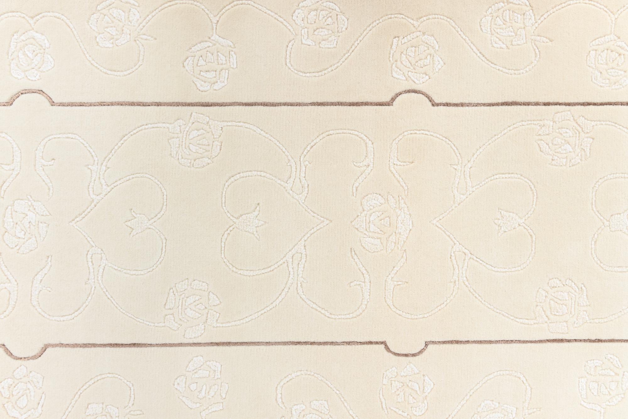 2' 9 x 9' 8 Hand Knotted Darya Wool Runner Rug