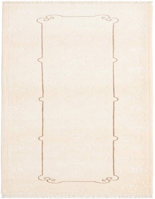 Detail image of 2' 9 x 9' 8 Hand Knotted Darya Wool Runner Rug