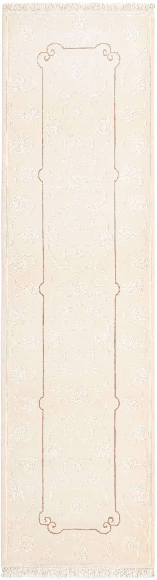 2' 9 x 9' 8 Hand Knotted Darya Wool Runner Rug