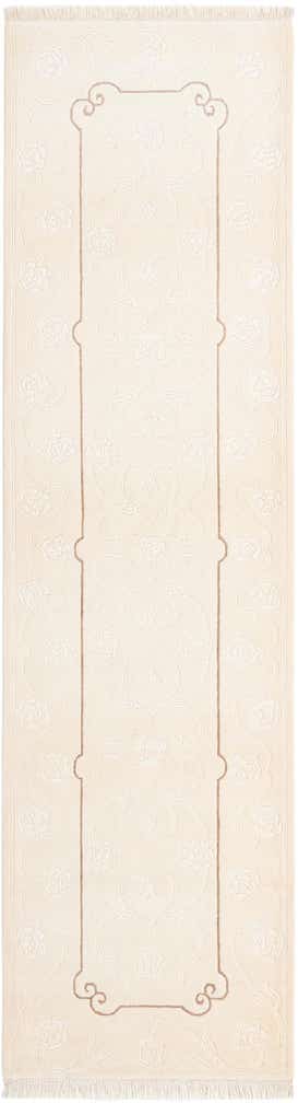 2' 9 x 9' 8 Hand Knotted Darya Wool Runner Rug