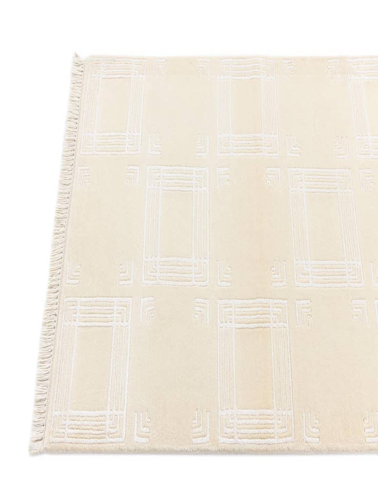 Detail image of 2' 8 x 9' 9  Hand Knotted Darya Wool Runner Rug