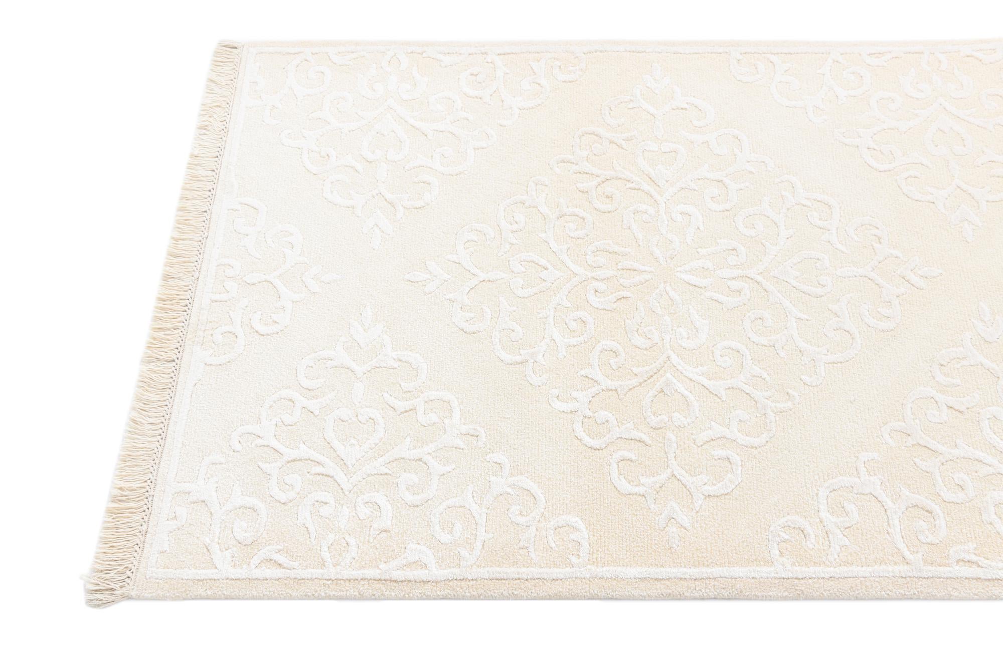 2' 10 x 9' 9 Hand Knotted Darya Wool Runner Rug