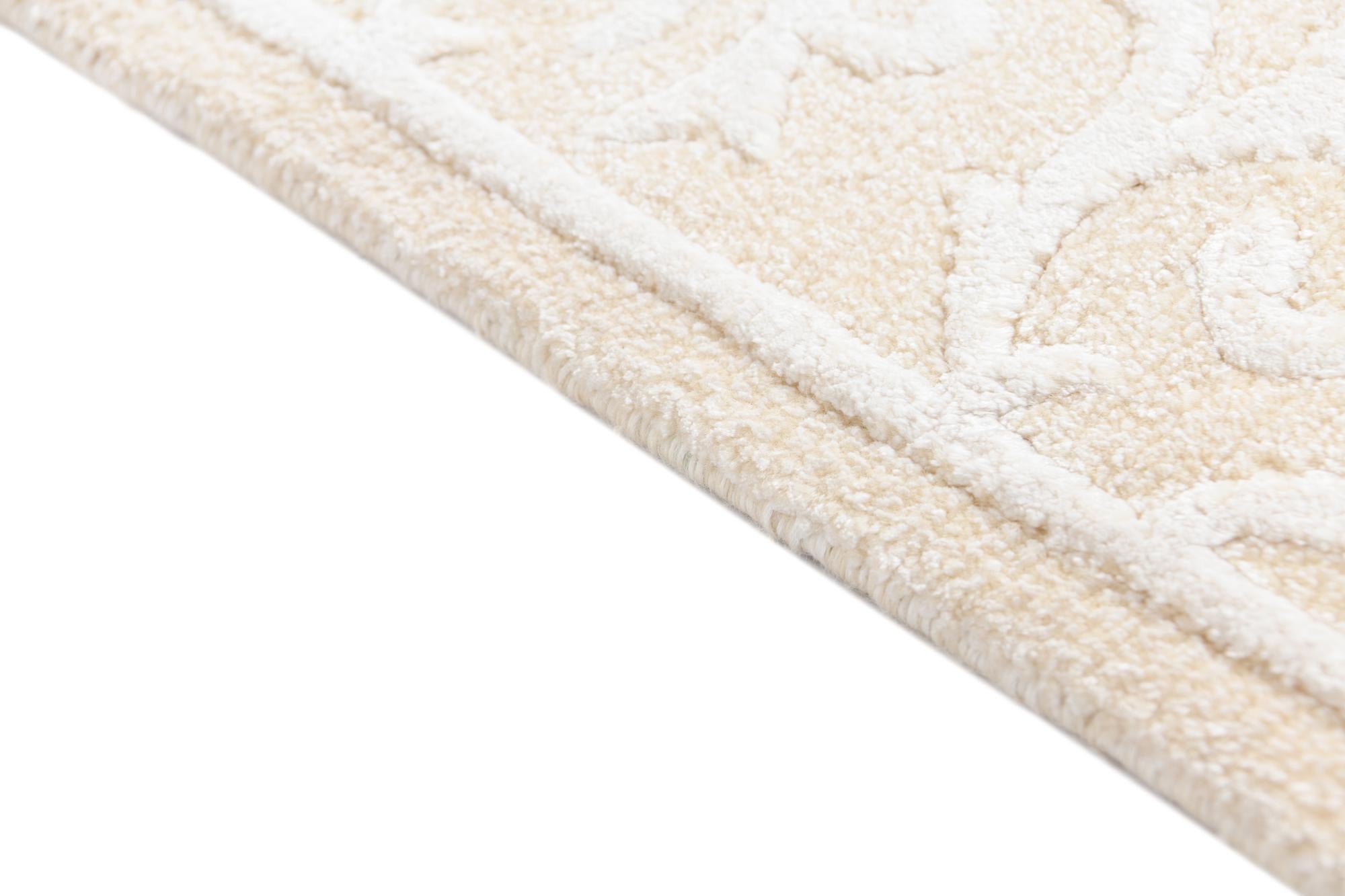 2' 10 x 9' 9 Hand Knotted Darya Wool Runner Rug