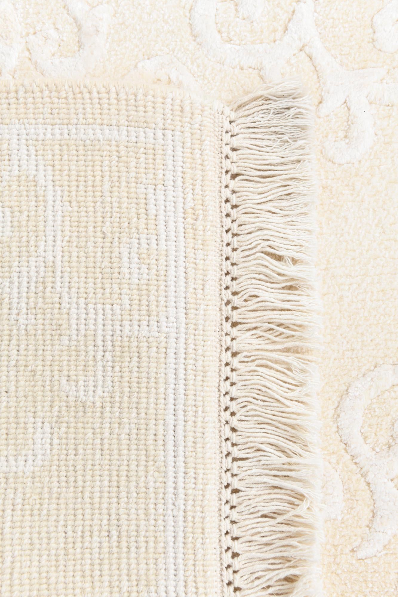 2' 10 x 9' 9 Hand Knotted Darya Wool Runner Rug