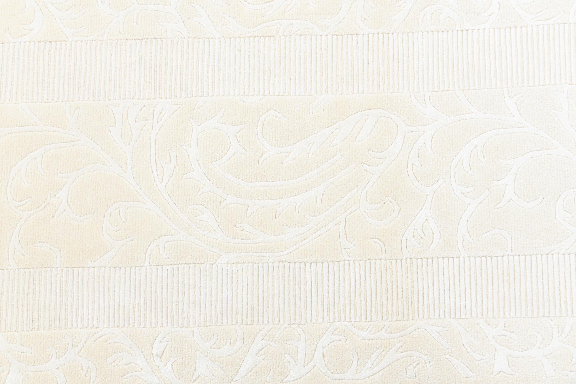 2' 7 x 9' 7 Hand Knotted Darya Wool Runner Rug