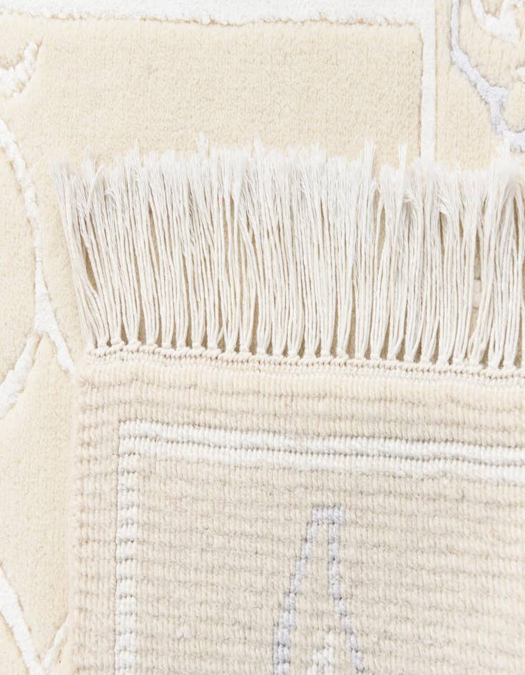 Detail image of 2' 9 x 9' 3  Hand Knotted Darya Wool Runner Rug