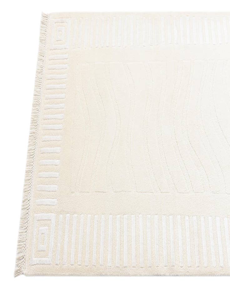 Detail image of 2' 11 x 9' 10  Hand Knotted Darya Wool Runner Rug