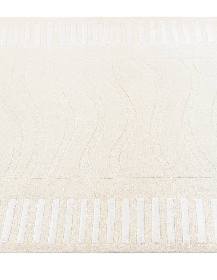 Detail image of 2' 11 x 9' 10  Hand Knotted Darya Wool Runner Rug