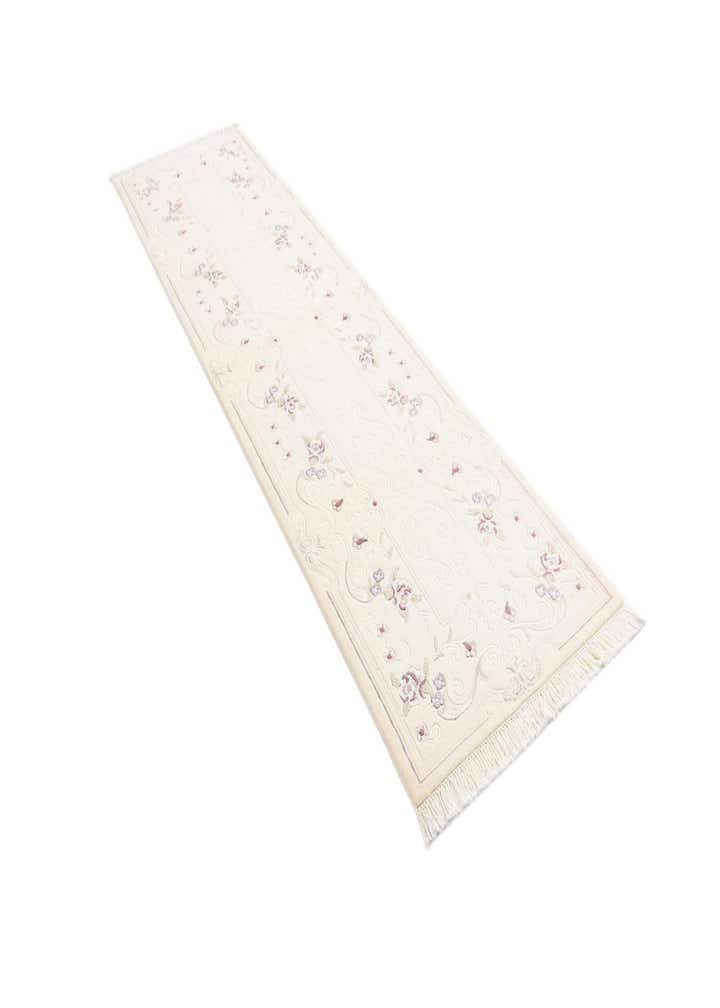 2' 8 x 9' 11 Hand Knotted Darya Wool Runner Rug