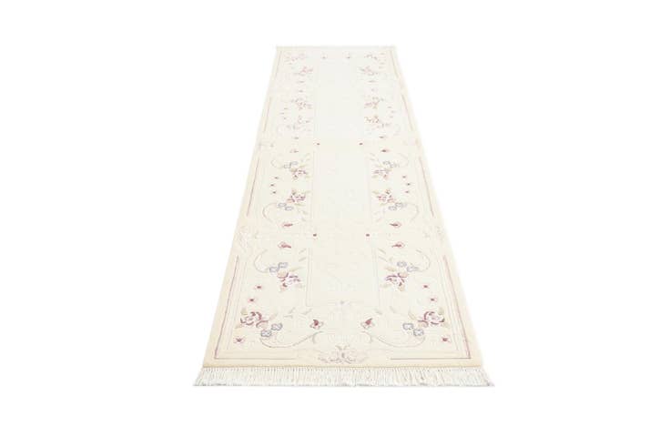 Detail image of 2' 8 x 9' 11 Hand Knotted Darya Wool Runner Rug