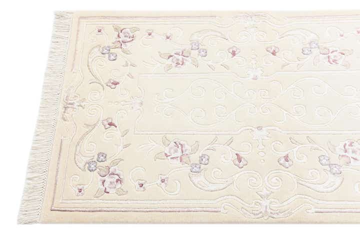 2' 8 x 9' 11 Hand Knotted Darya Wool Runner Rug