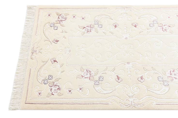 Detail image of 2' 8 x 9' 11 Hand Knotted Darya Wool Runner Rug
