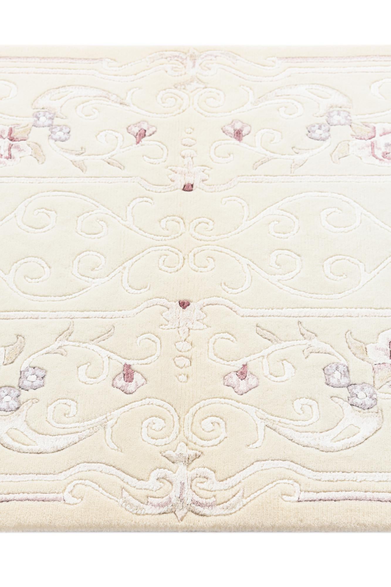 2' 8 x 9' 11 Hand Knotted Darya Wool Runner Rug