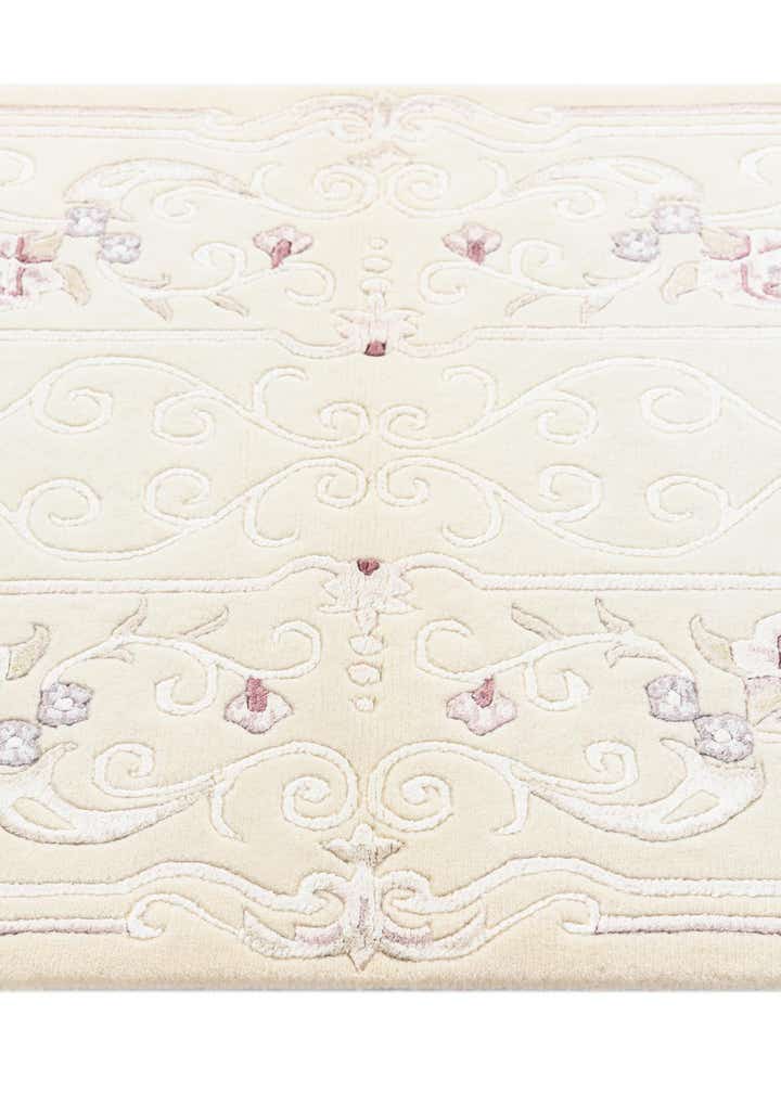 2' 8 x 9' 11 Hand Knotted Darya Wool Runner Rug