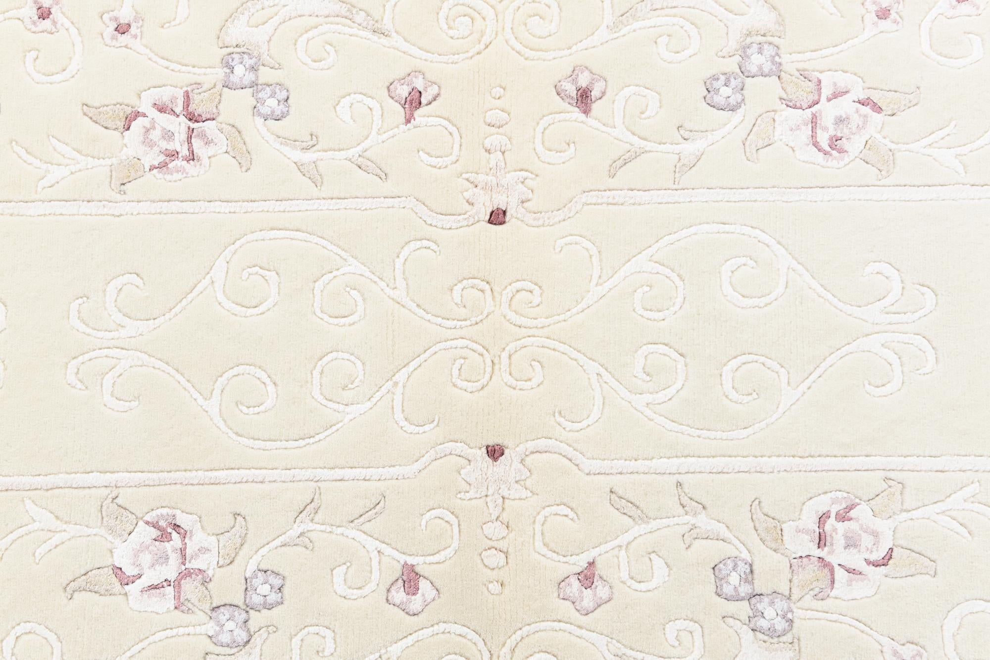 2' 8 x 9' 11 Hand Knotted Darya Wool Runner Rug