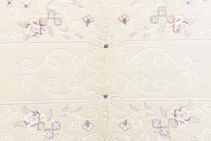 2' 8 x 9' 11 Hand Knotted Darya Wool Runner Rug