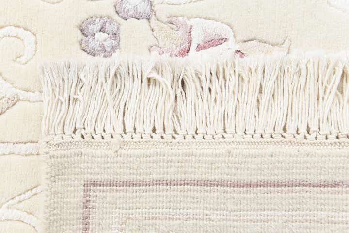 2' 8 x 9' 11 Hand Knotted Darya Wool Runner Rug