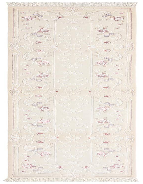 Detail image of 2' 8 x 9' 11 Hand Knotted Darya Wool Runner Rug