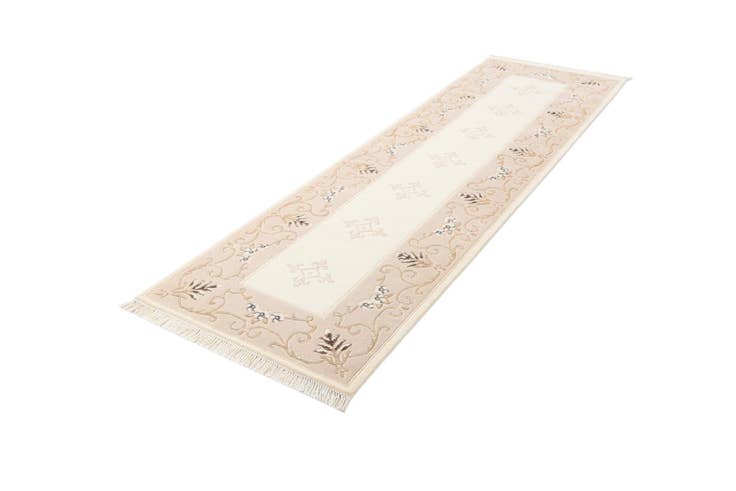 Detail image of 2' 10 x 9' 6 Hand Knotted Darya Wool Runner Rug