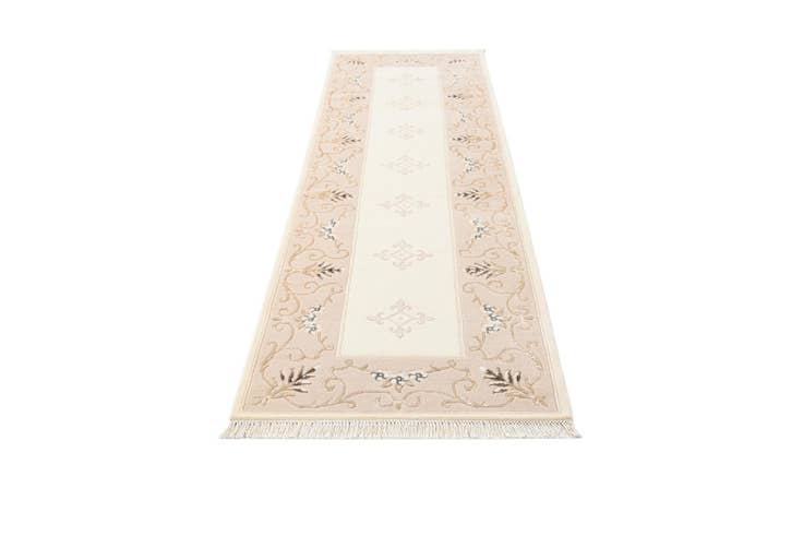 Detail image of 2' 10 x 9' 6 Hand Knotted Darya Wool Runner Rug