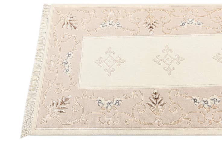 Detail image of 2' 10 x 9' 6 Hand Knotted Darya Wool Runner Rug