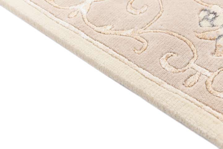 2' 10 x 9' 6 Hand Knotted Darya Wool Runner Rug