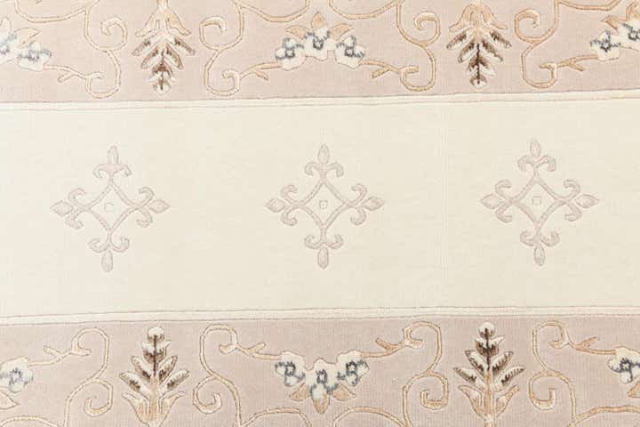 2' 10 x 9' 6 Hand Knotted Darya Wool Runner Rug