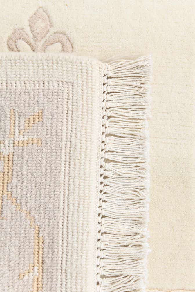 2' 10 x 9' 6 Hand Knotted Darya Wool Runner Rug