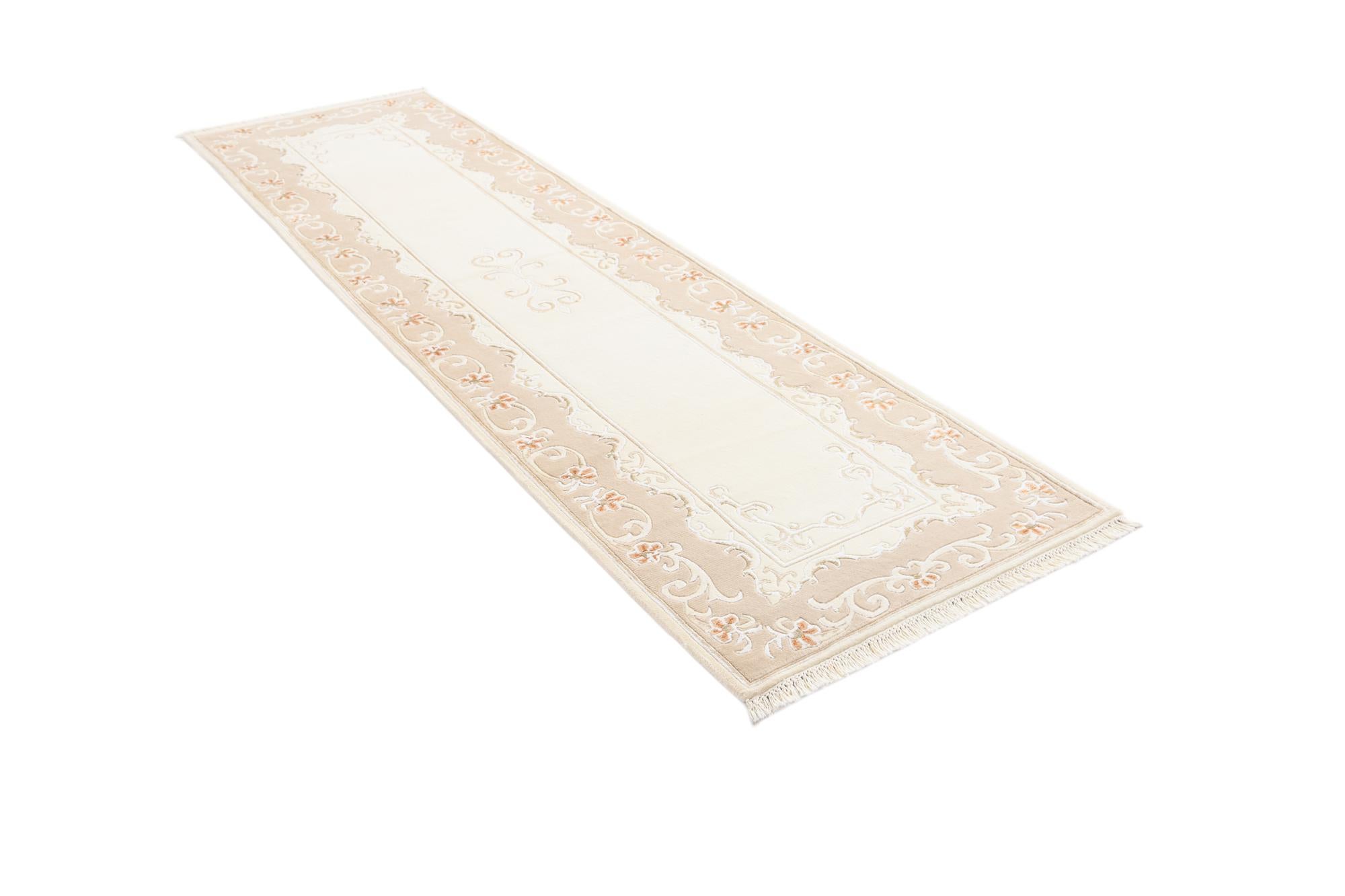 2' 9 x 9' 9 Hand Knotted Darya Wool Runner Rug