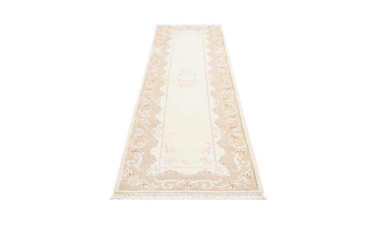 Detail image of 2' 9 x 9' 9 Hand Knotted Darya Wool Runner Rug