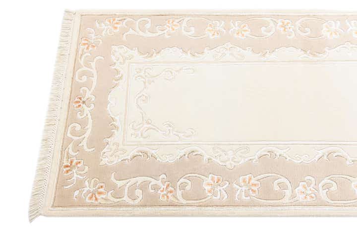 2' 9 x 9' 9 Hand Knotted Darya Wool Runner Rug