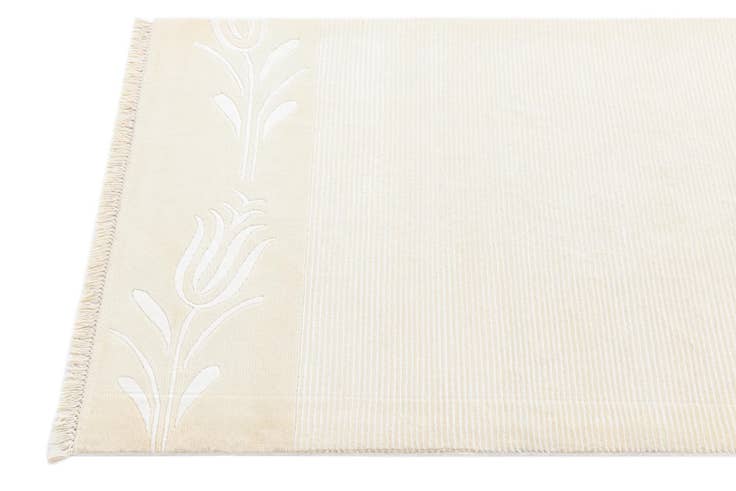 Detail image of 2' 11 x 9' 4 Hand Knotted Darya Wool Runner Rug