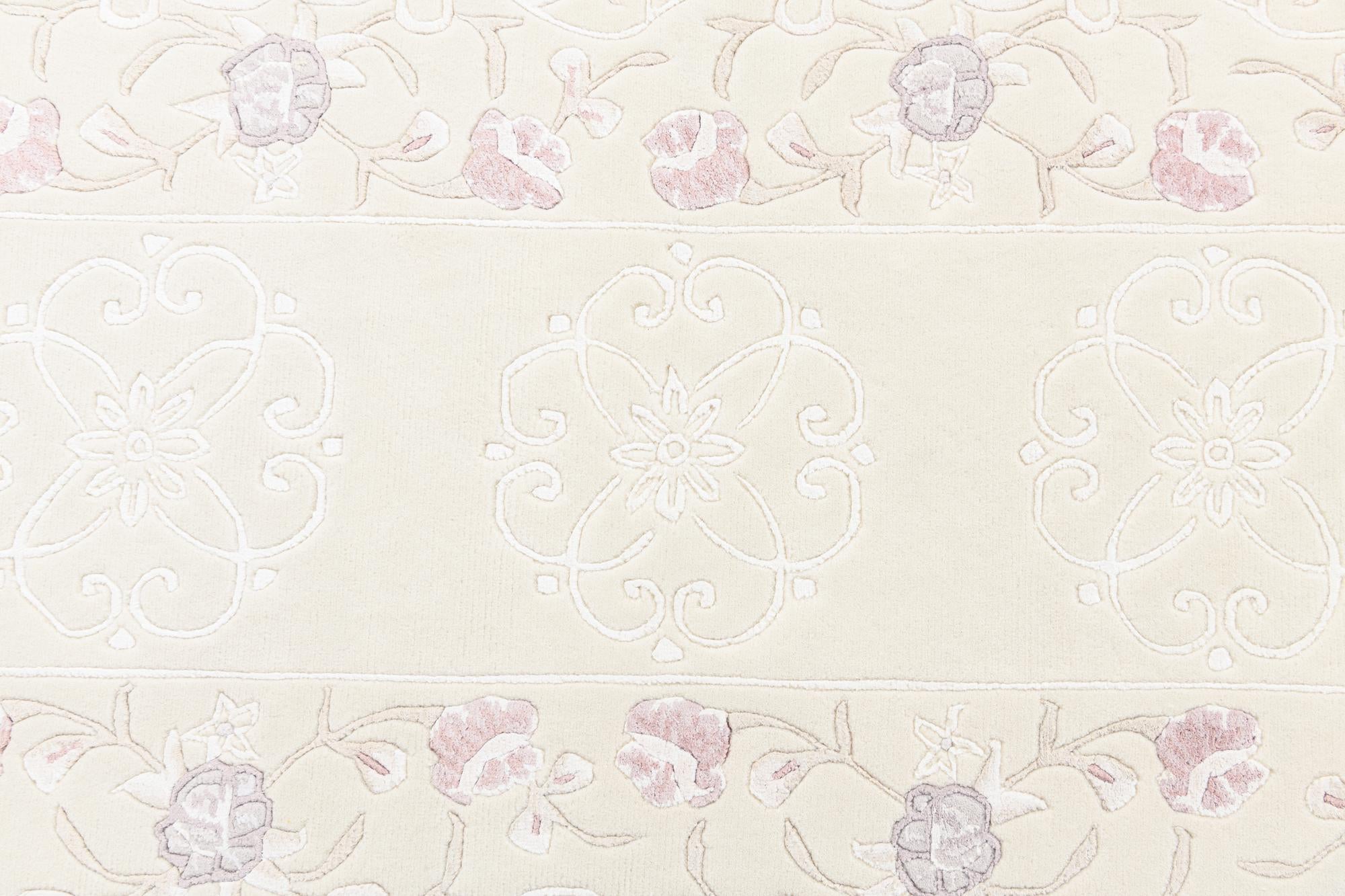 2' 10 x 9' 11 Hand Knotted Darya Wool Runner Rug