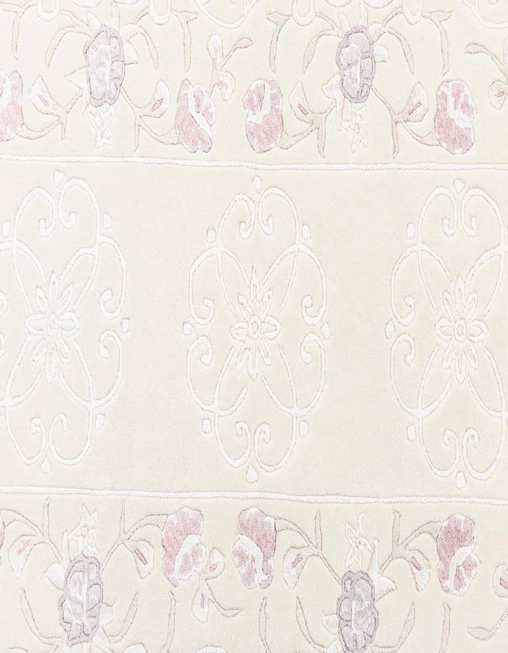 Detail image of 2' 10 x 9' 11  Hand Knotted Darya Wool Runner Rug