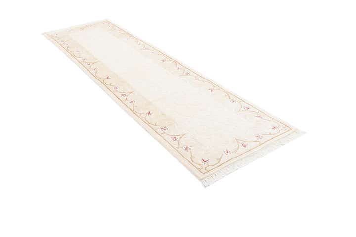 2' 8 x 9' 10 Hand Knotted Darya Wool Runner Rug