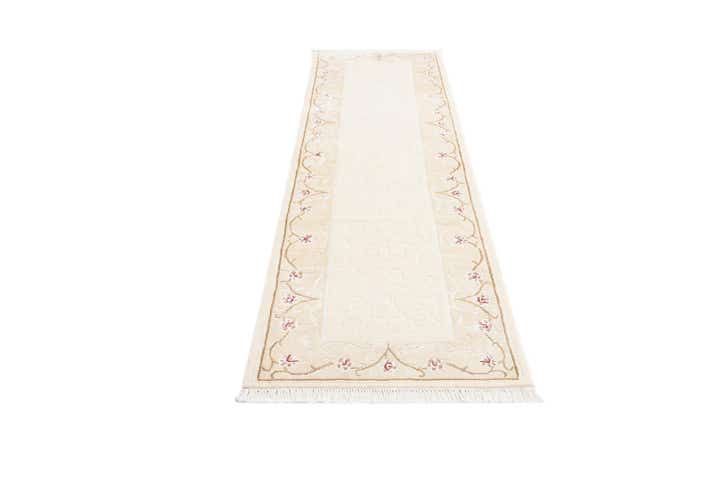 2' 8 x 9' 10 Hand Knotted Darya Wool Runner Rug