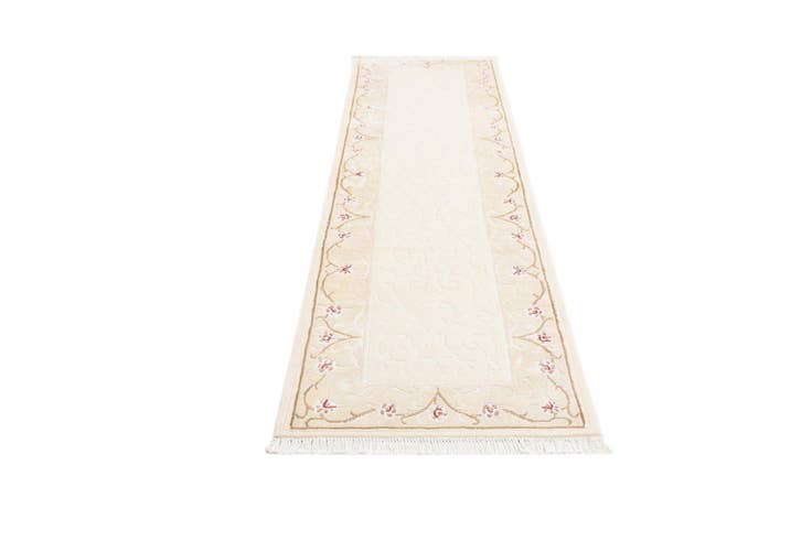Detail image of 2' 8 x 9' 10 Hand Knotted Darya Wool Runner Rug