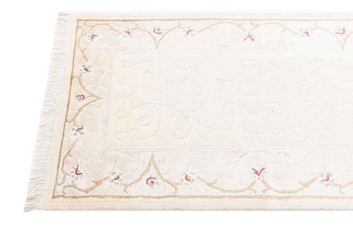 2' 8 x 9' 10 Hand Knotted Darya Wool Runner Rug